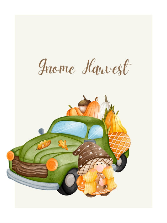 gnome autumn harvest 