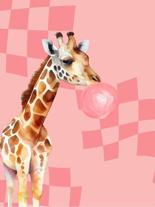 Bubblegum Giraffe