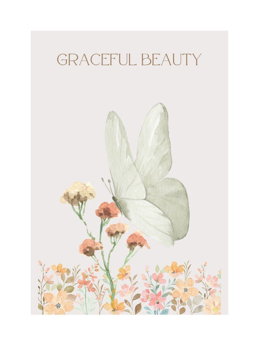 Butterfly Nursery wall art – Graceful Beauty