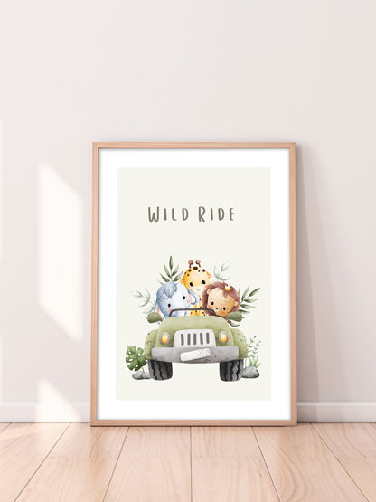 Forest Animal prints - Set of 3