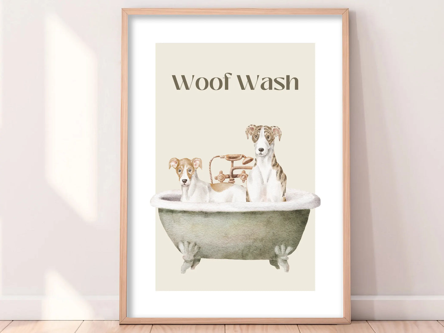 Bath Buddies – Dog Nursery Poster